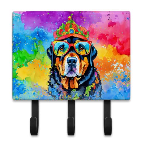 Caroline's Treasures Rottweiler Dogs Decorative Ceramic Triple Wall Hook