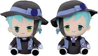 ツイステッドワンダーランド　ツイステ　ハンドメイド風　お座り　ぬいぐるみ　ジェイド　フロイド　リーチ