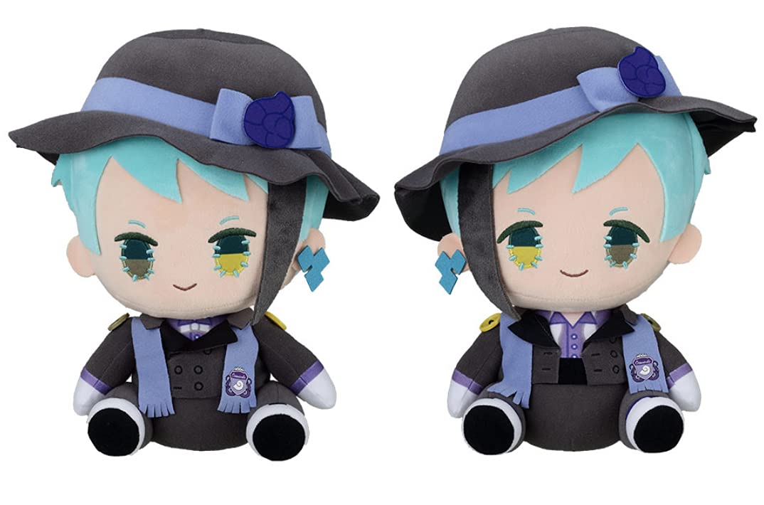 ツイステッドワンダーランド ツイステ ハンドメイド風 お座り ぬいぐるみ ジェイド フロイド リーチ