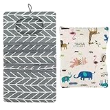 PYEUIFT Bolsa Porta Pañales Y Toallitas 2 En 1, Ideal Para Mama