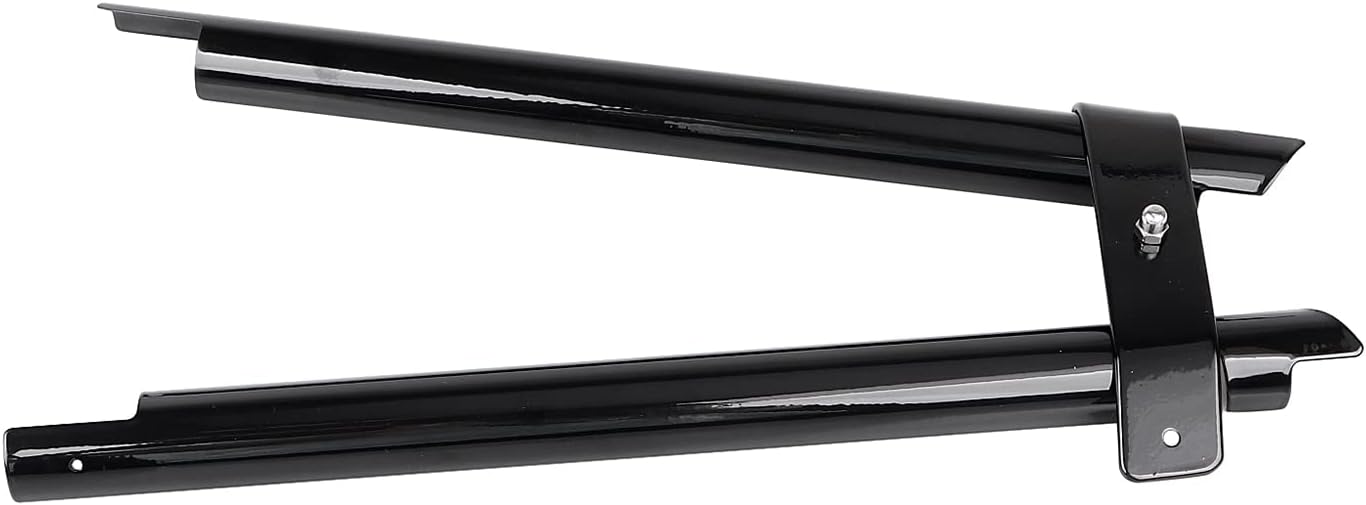 Motorcycle Black Front Frame Down Tube Covers for Harley Softail Fatboy Heritage Springer Deluxe FLSTN FLSTF FLST