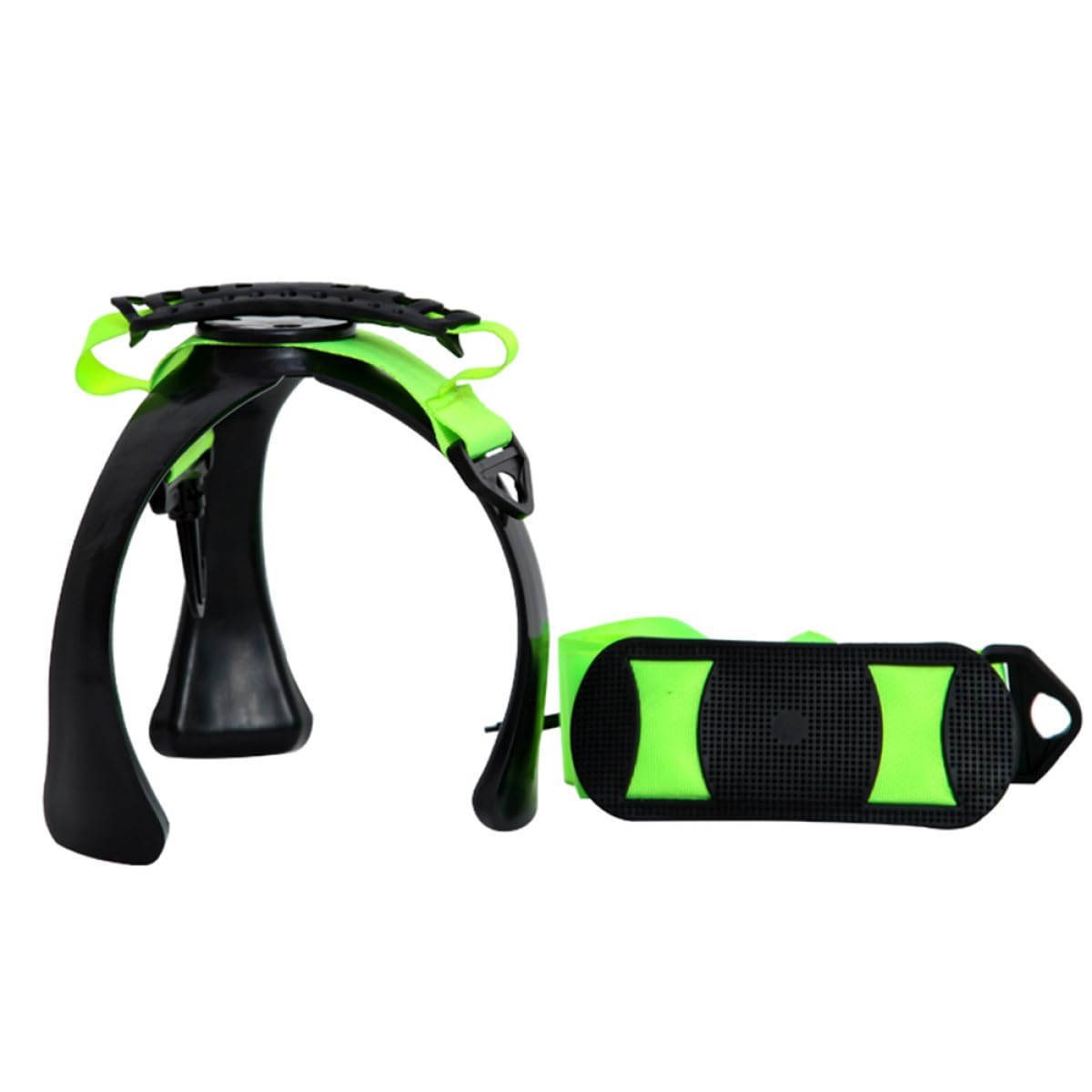 GLEAVI Soporte de Baloncesto Garra Ajustable para Almacenamiento y Exhibición de Balones Deportivas Color Verde Material Resistente Adecuado para Organizar Balones de Baloncesto