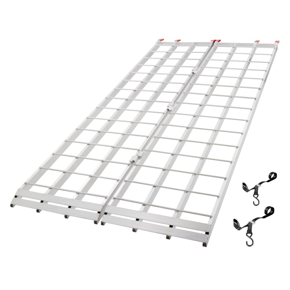 Black Widow IBF-9444 Aluminum 7' 10" Bi-Fold ATV Ramp