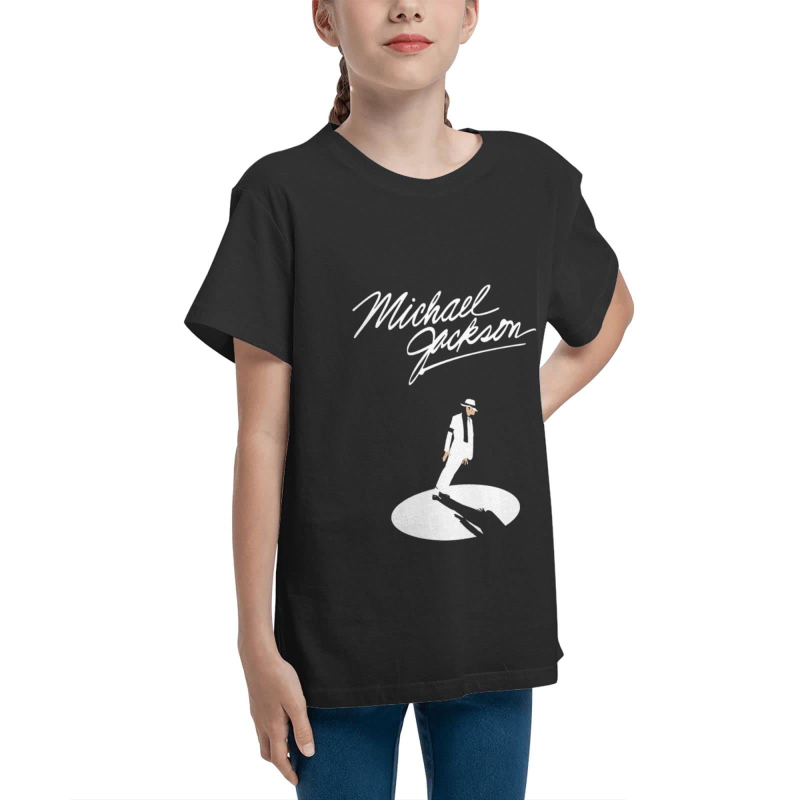 Amazon.co.jp: Tシャツ 子供用 マイケル・ジャクソン 半袖 ティー