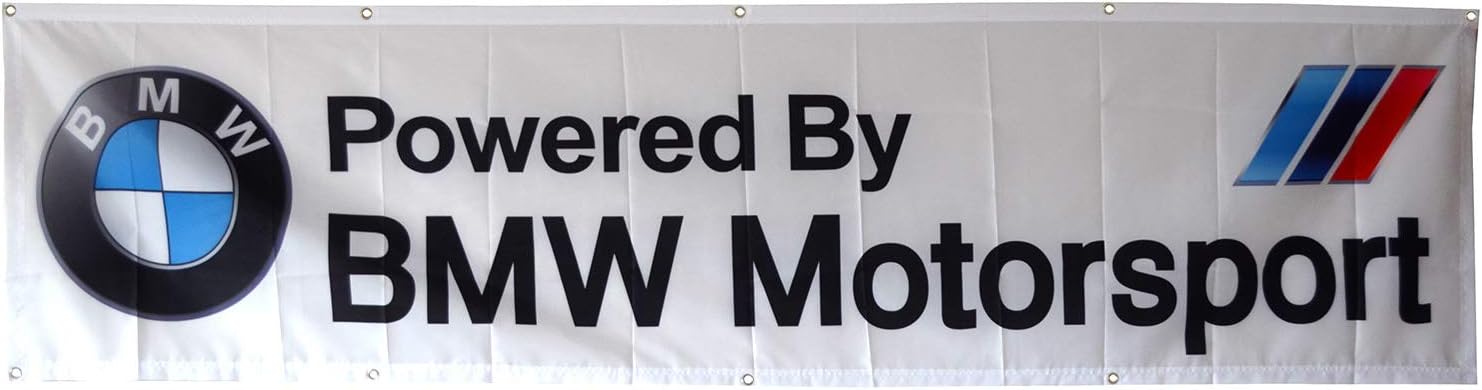 Motorsport Flag 2X8FT White Banner