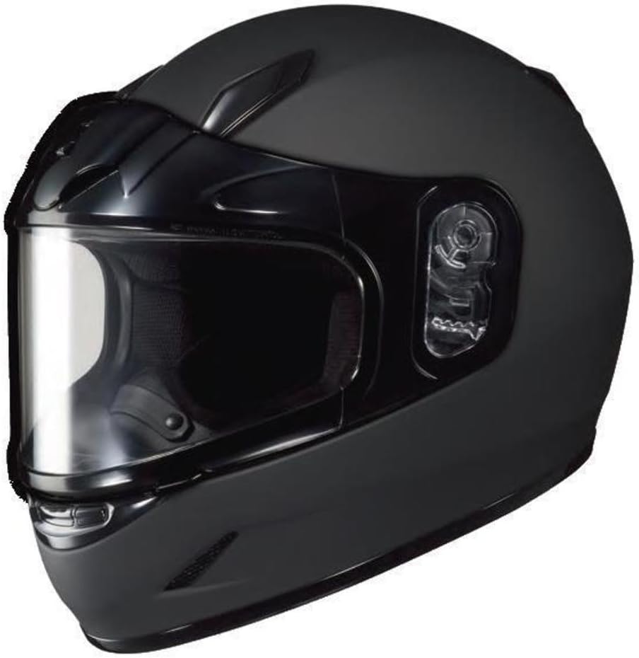 HJC Helmets CL-Y SNOW MATTE BLACK LRG
