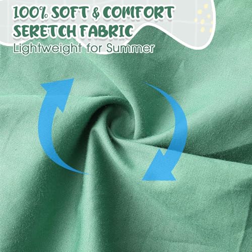 Image of Hahafelt 3 Pcs U-Shaped Pregnancy Pillow Cover, Cooling Soft Breathable Fit for 55 inchx31 inch Body Pillow, U Shaped Body Cover Provides Sleep and Pregnancy Support (Forest, Cotton)