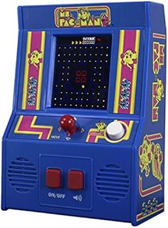 Basic Fun Arcade Classics - Ms Pac-Man Retro Mini Arcade Game,Multicolor