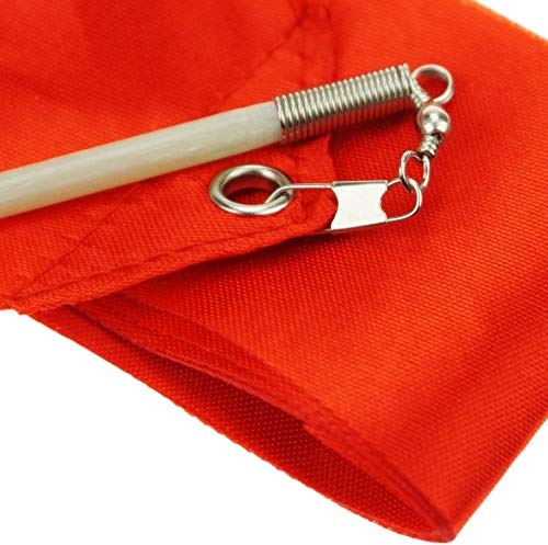 Image of Gymnastic Rhythmic Dancing Ribbon Streamer Stick (1 Piece) (Imperial Red)