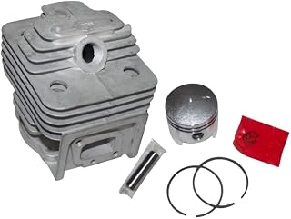 HAWEWE 40MM & 44MM Cylinder Piston Kit For 43CC 52CC 1E44F-5 44F-5 44-5 BG520 CG520 CG430 1E40F-5 40-5 Brush Cutter Trimmer Parts (Size : 44-5 44mm)