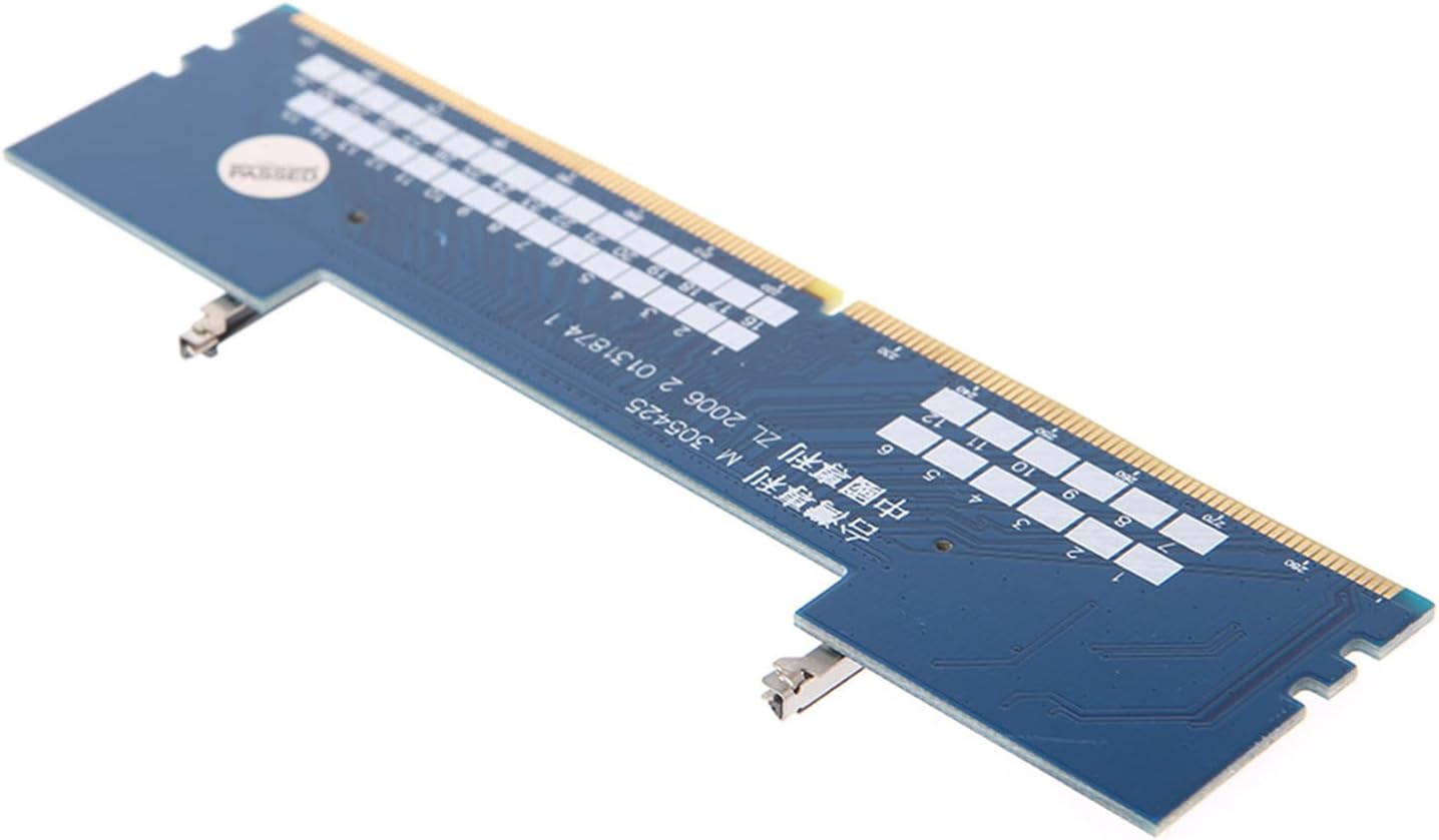 Ddr4 So-dimm to Dimm Adapter Card – Convert Laptop Memory to Desktop, Easy Install Memory Connector for Computer Upgrades