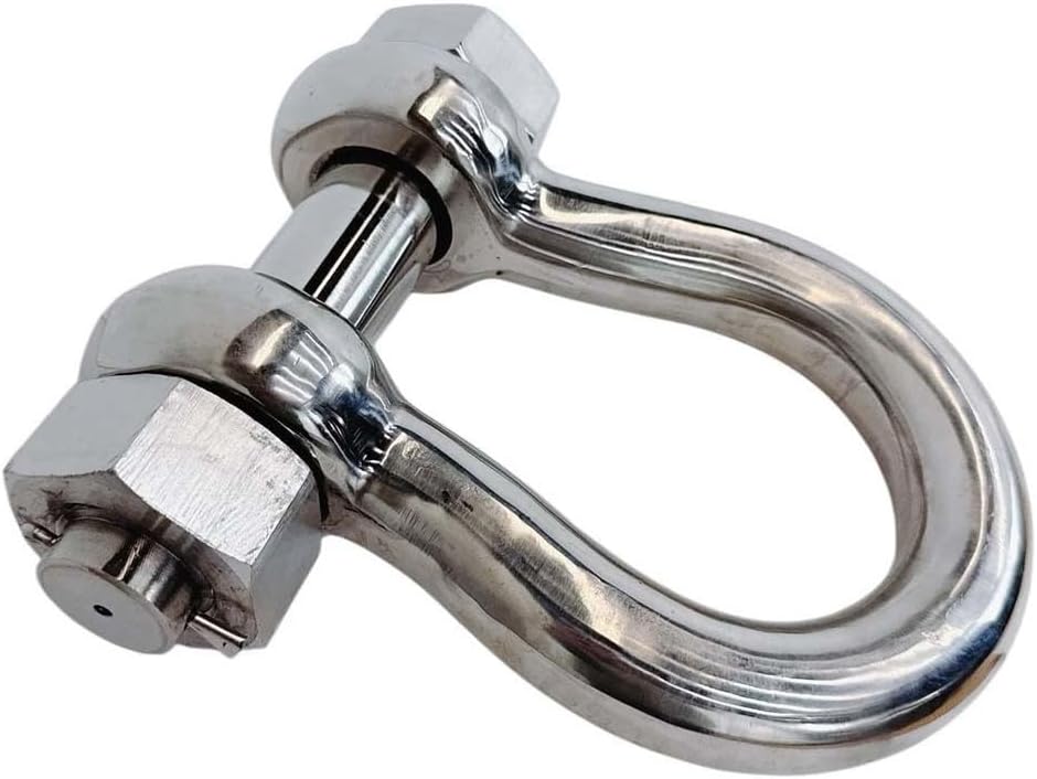 Prolinemax Marine Stainless Steel T316 7/8" Bolt Pin Anchor Shackle 8,000 Lb WLL