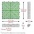 42 Pcs Green Garage Floor Mat Tile Interlocking Perforated Flooring Rubber Basement Auto Shop