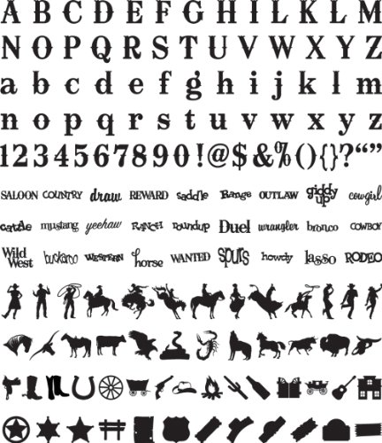 Making Memories Slice Design Card Ms Plus Machine, Happy Trails