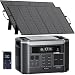 OUKITEL BP3000E Solargenerator 3200W, mit 2x500W Solarpanel, 2048Wh LiFePO4, eerweiterbar mit bis zu 7 Batterien auf bis zu 16KWh, tragbare Powerstation, für Zuhause, Wohnmobil, Camping, Notstrom