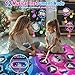 maysida Dance Mat Toy Gift for Kids ages 3-12, Dancing Music Playmat with 12 Key, Large Size (59*38 in), Double User Challenge Game Christmas Birthday Gift for Girls Boys 5 6 7 8 9 10 11 12 Year Old