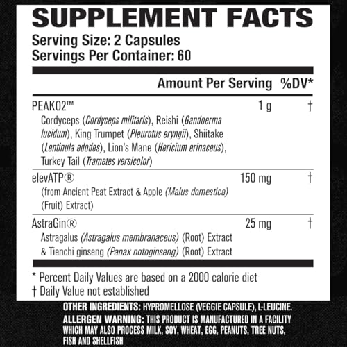 Image of Jacked Factory Build-XT Daily Muscle Builder & Performance Enhancer - Muscle Building Supplement for Muscular Strength & Growth | Trademarked Ingredients Peak02, ElevATP, & Astragin - 120 Veggie Pills