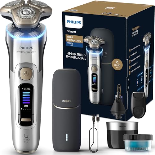 フィリップス i9000 Prestige Ultra XP9404/ i9000 Prestige Ultra ウェット＆ドライ電動シェーバー XP9405/49