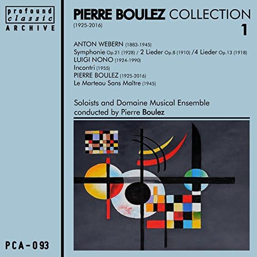 Amazon Musicでピエール・ブーレーズ & Soloists & Domaine