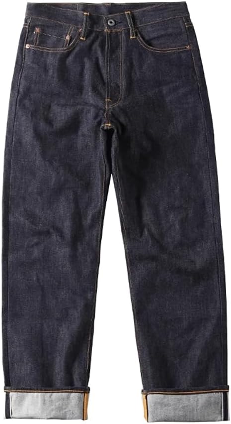 Red Tornado 55501 Men's Selvedge Jeans Relaxed Fit Straight Leg