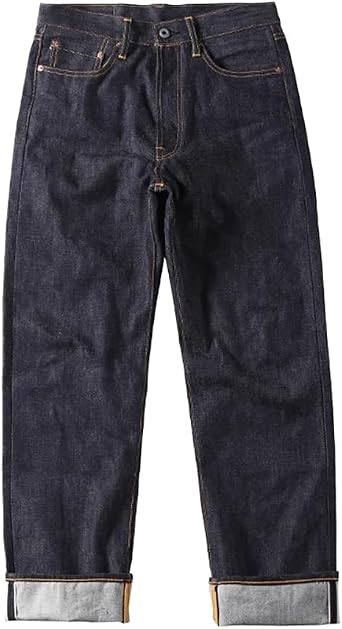 Red Tornado 55501 Mens Selvedge Jeans Relaxed Fit Straight Leg