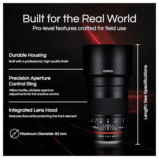 Rokinon 135mm F2.0 ED Telephoto Lens