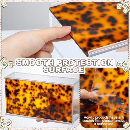 Estuche Acrílico para Mahjong Americano Vacío miniatura 5