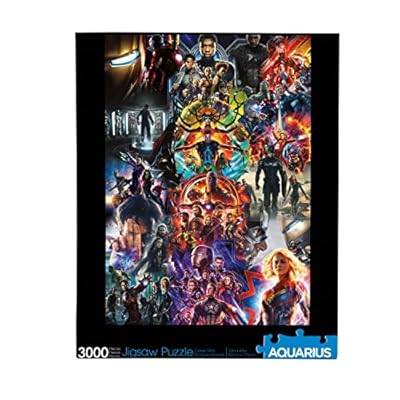 Aquarius, Marvel Avengers, Rompecabezas de Collage, sin deslumbramiento, Ajuste de precisión, mercancía y coleccionables con Licencia Oficial de Marvel, 3000 Piezas, 81 x 114 cm | Ya disponible en tu tienda friki favorita! En mundofriki.es!