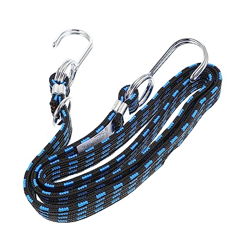 SOESFOUFU Thicken Trailer Rope with Reinforced Hook Sturdy Tow Strap for Safe Towing and Transport Portable and Lightweight Emergency Bundling Belt for Outdoor Travel and Daily Use