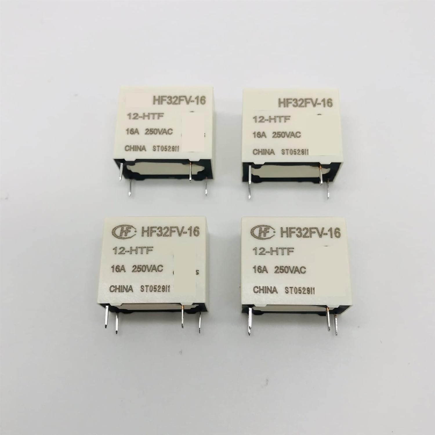 10Pcs Relay HF32FV-16 12-HTF 24-HTF HF32FV-16-12-HTF HF32FV-16-24-HTF HF32FV 16 12 HTF 4PIN 12V 24V(HF32FV-16-24-HTF)