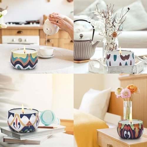 Scented Candles, 9 Packs 2.5oz Candle Set, Soy Candles for Home Scented, Aromatherapy Candle Gift Set for Stress Relief, Bathing, Ideal Gifts for Women Birthday, Valentines Day, Mothers Day - Thumbnail 6