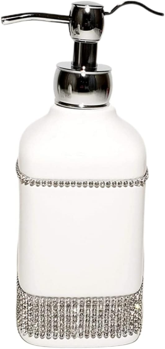 Bella Lux Luxury Rhinestone Soap Dispenser Free Standing