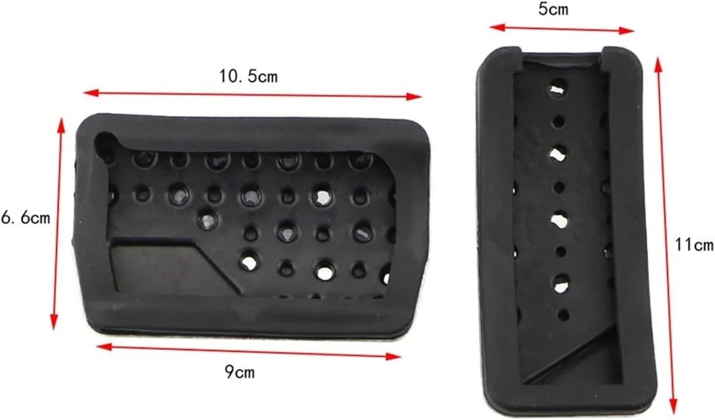 Car Pedal Cover Replacement for Jeep for Patriot 2011-2017 for Compass 2007-2016 Car Pedals Accelerator Gas Brake Pedal Protective Cover AT Pedals