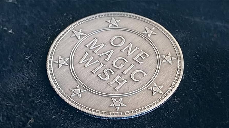 Amazon.com: Magic Wishing Coins Antique Silver (12 Coins) by
