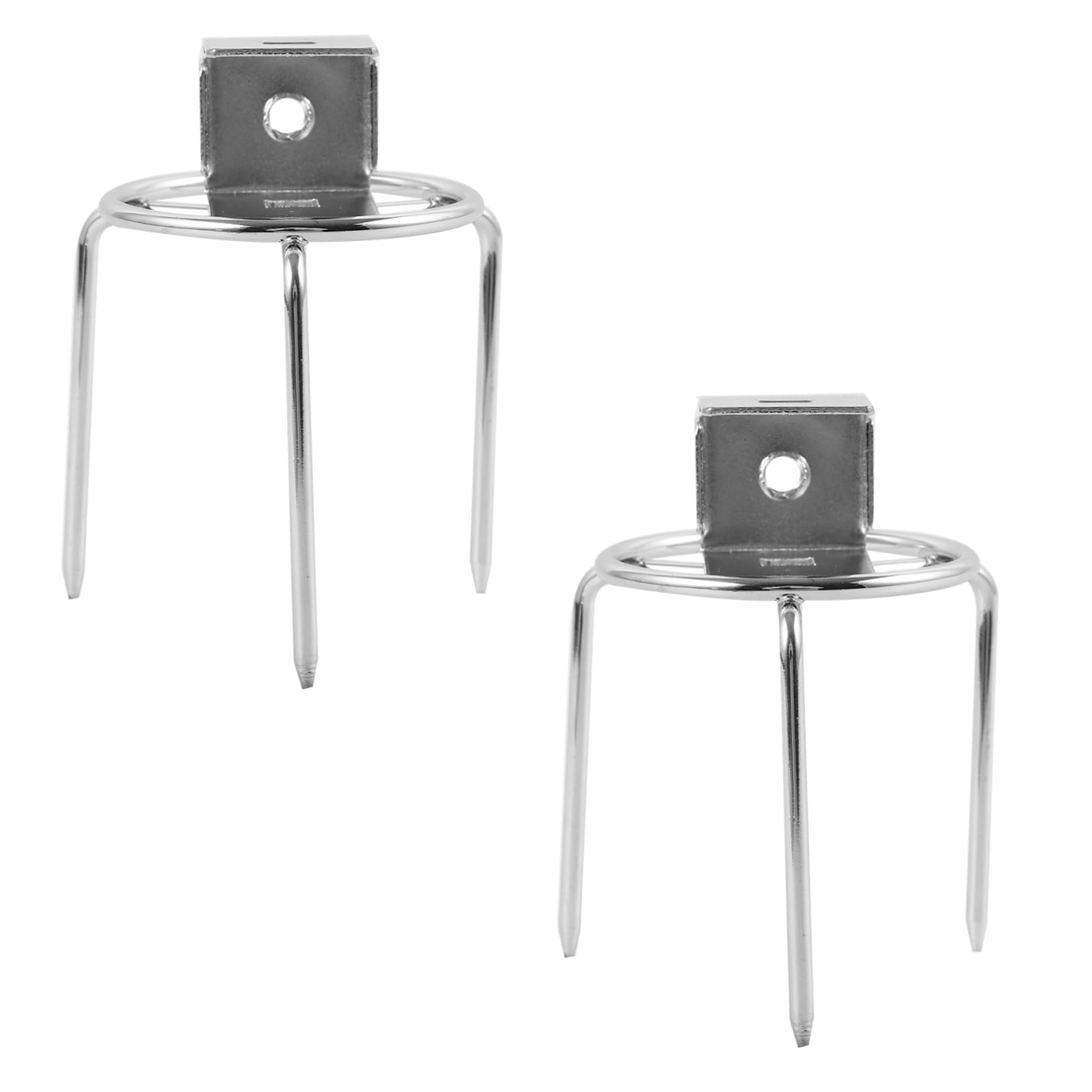 HANABASS 4pezzi Forchette Rotanti Inossidabile Per Grigliate Per Arrosti e Utensile Versatile Per Friggitrice Ad e Bbq