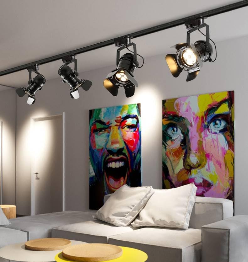 B·LED BARCELONA LED - Foco carril monofásico orientable "Cinema" - E27