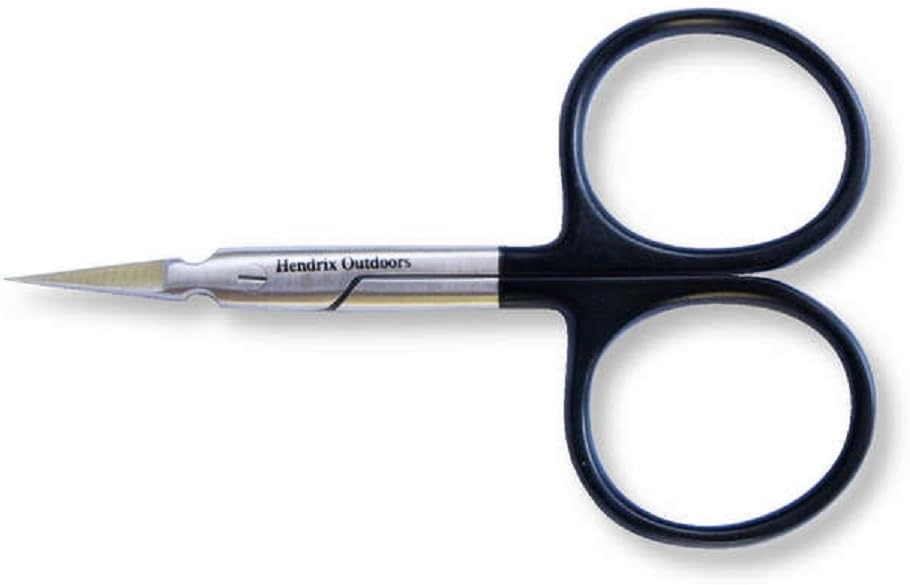 4-Inch All Purpose Scissors Tungsten Carbide, Black