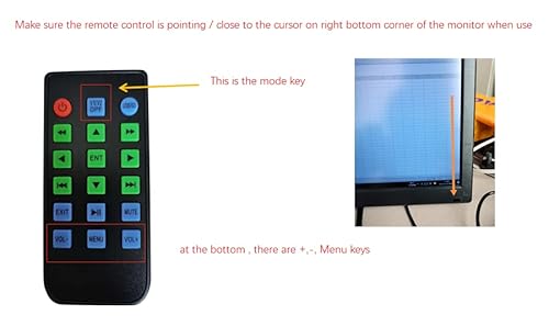 Loncevon 11.6 Inch Small Mini Monitor Ips 1920X1080P Screen Portable Pc Extended Monitor Hdmi Screen Extender With Hdmi Vga Av Usb Bnc Coaxial Port ; Build In Dual Speakers,Remote #TOP6