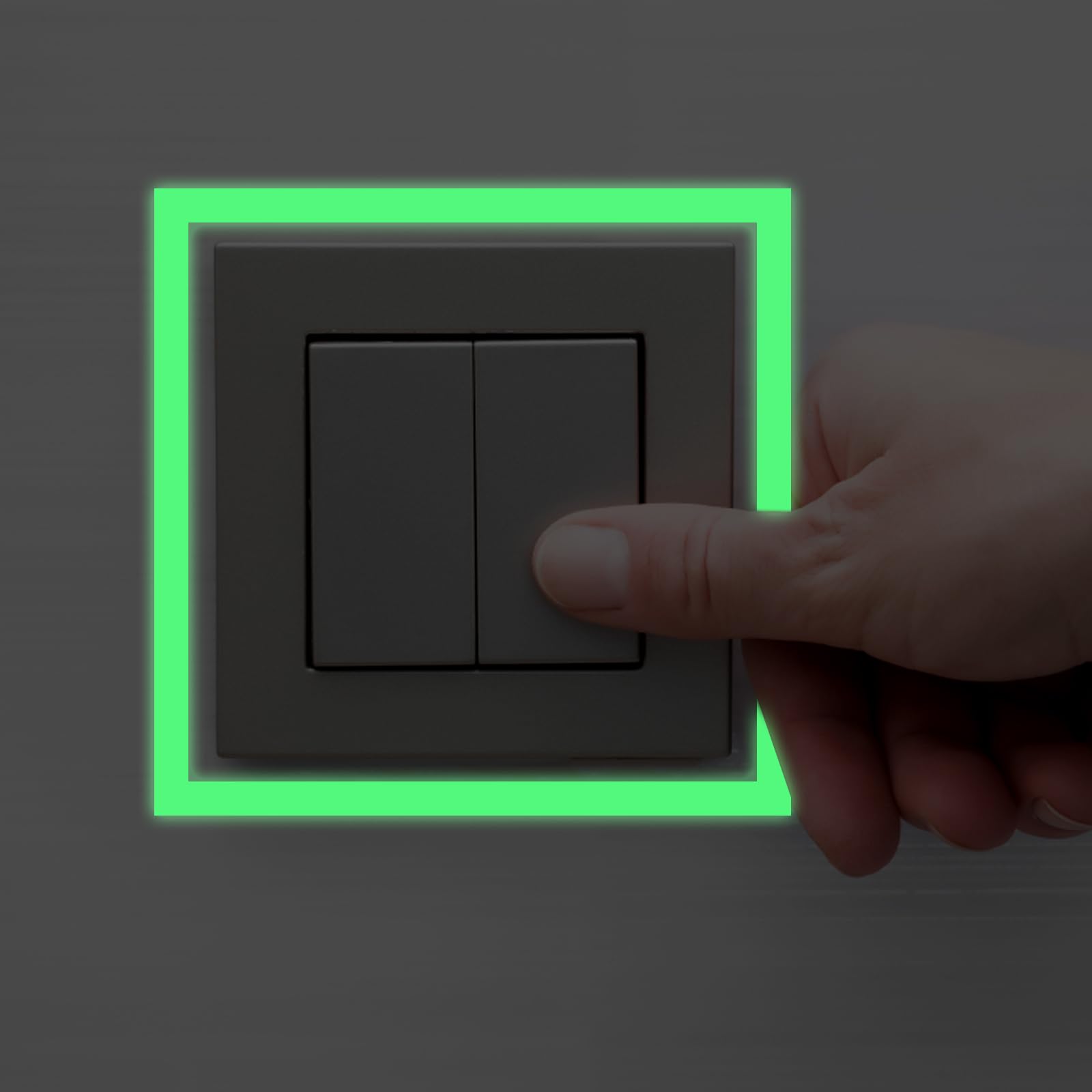 taśma klejąca fluorescencyjna, taśma świecąca, fluorescencyjne naklejki, taśma do oznaczania podłogi, reflektory rowerowe naklejki wodoodporne, samoprzylepna taśma, 10 M
