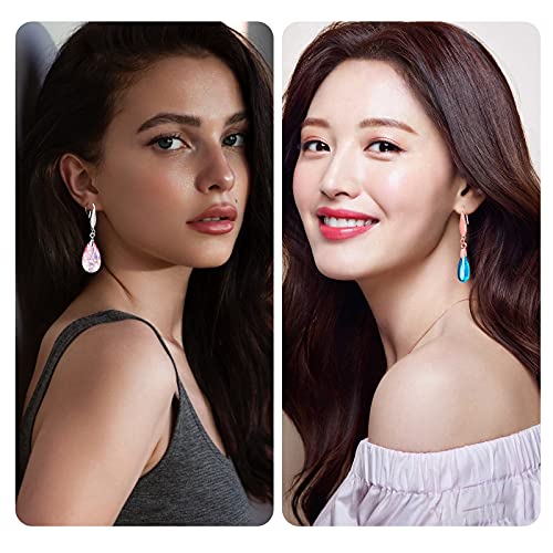 Bronagrand 20Pcs Stainless Steel Earring Hooks Hypoallergenic Ear Wire Buckle Pendant Clasp Earrings Fish Hooks For Women Girls Dangle Earrings Jewelry Making Accessories, 5 Colors #TOP6