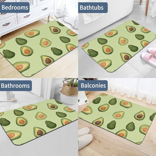 Tapis de bain absorbant séchage rapide envers caoutchouc antidérapant