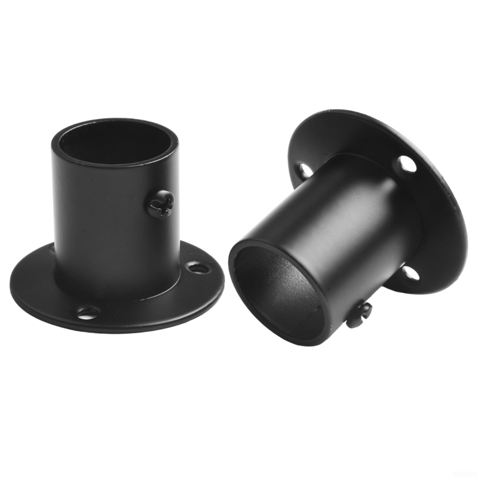 2 soportes resistentes para barra de barra de armario para uso práctico en el hogar (25 mm)