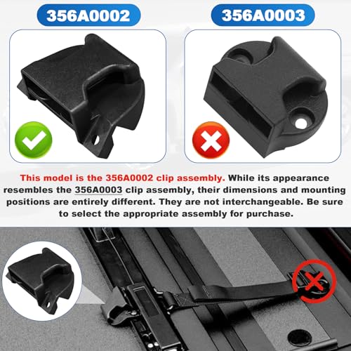 Image of 356A0002 Buckle Kit Bed Cover Buckle /Strap Assembly