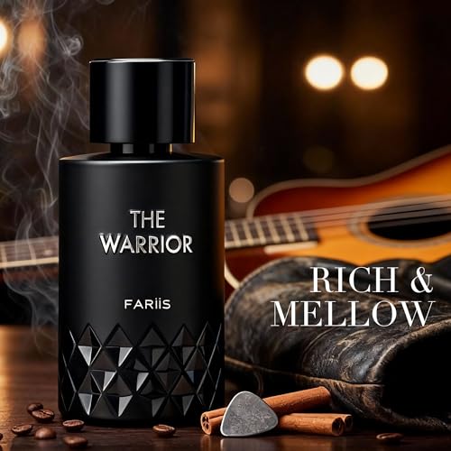 Image of A CENTER The Warrior Premium Men's Cologne | 100ml Long-Lasting Eau de Parfum | Bold Citrus Leather Fragrance | Valentine's Day Gift for Him