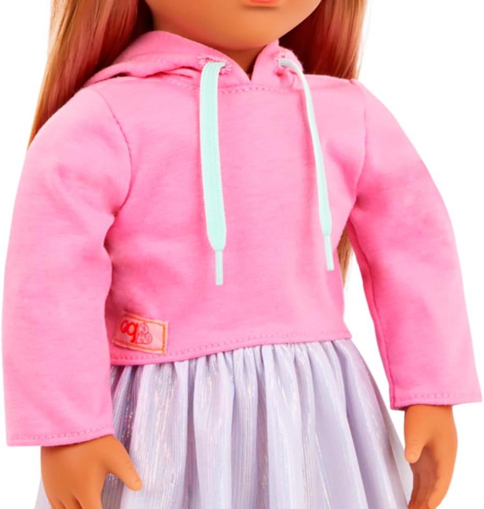 Doll OG - Lizzie & Oliver The Best Friends - 18 Inch School Doll - Pretend Play - Toys for Kids Ages 3+