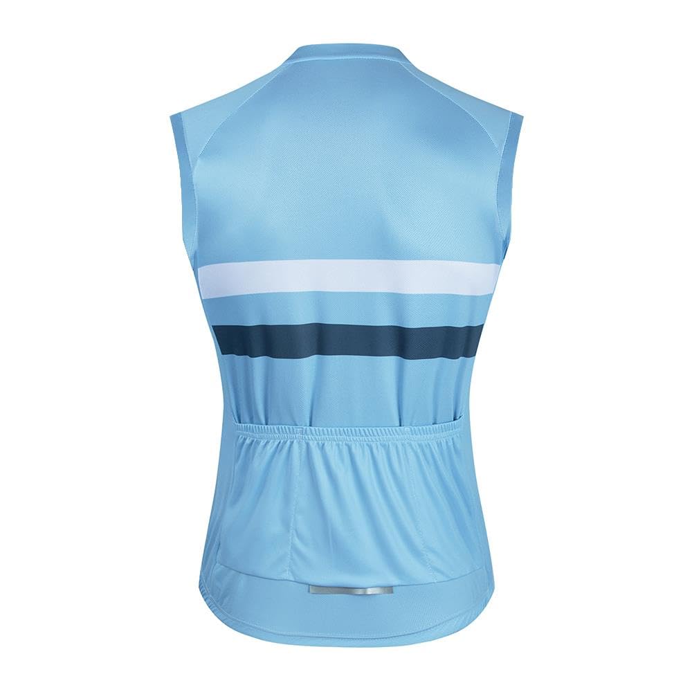 Men's Cycling Jersey Sleeveless Vests Bike Tank Quick Dry Bicycle Shirts Breathable Riding Clothing Top