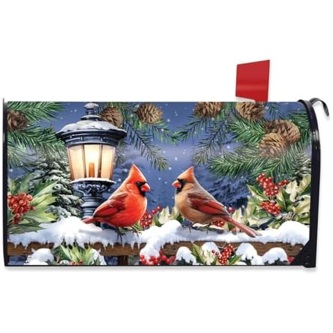 Briarwood Lane Winter Glow Mailbox Cover Cover