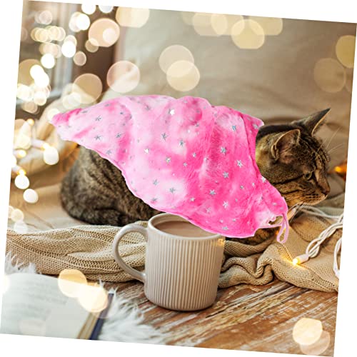 Capa navideña para perro Garneck talla S rosa miniatura 4