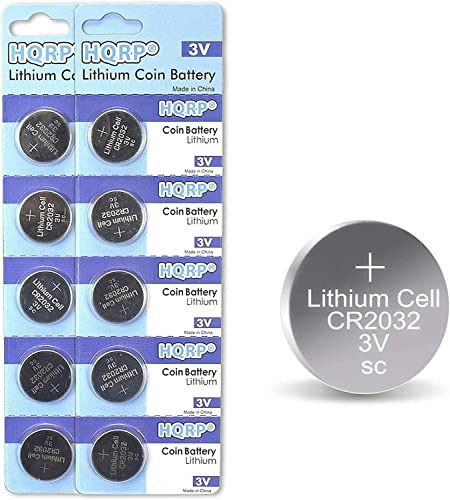 HQRP Pack 10 Pilas de Litio para Llave Chevrolet Equinox miniatura 1