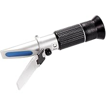 Hand Held Antifreeze Battery Refractometer for Car Engine Coolant Tester for Checking Freezing Point of Automobile Antifreeze